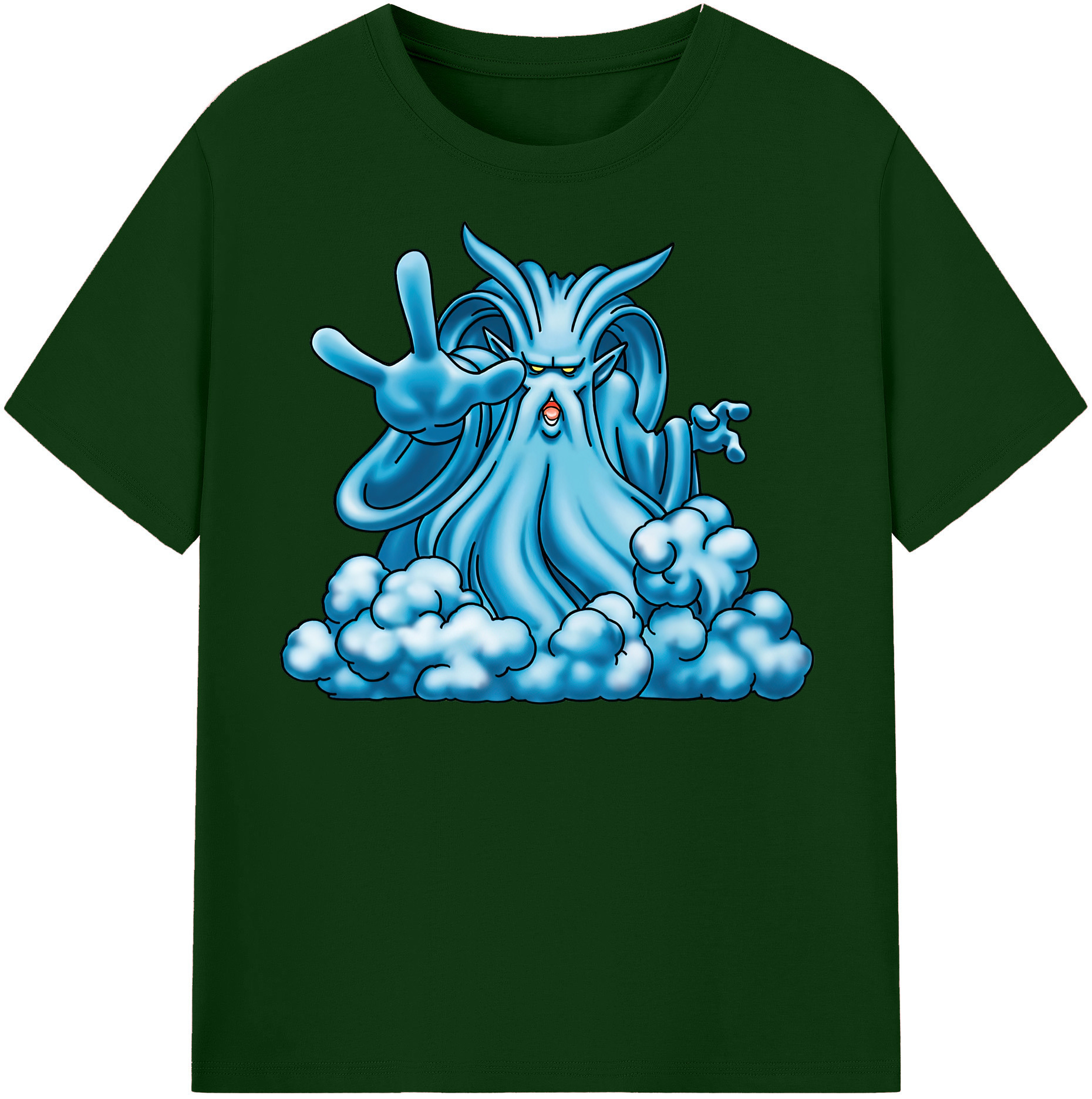 （画像用） ドラゴンクエスト Doragon Kuesuto Dragon Quest 綿100％半袖Tシャツ（フロントプリント）